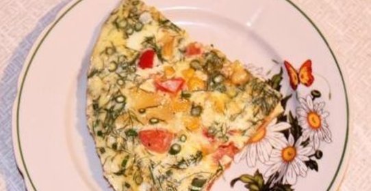 Омлет аля Испанская тортилья