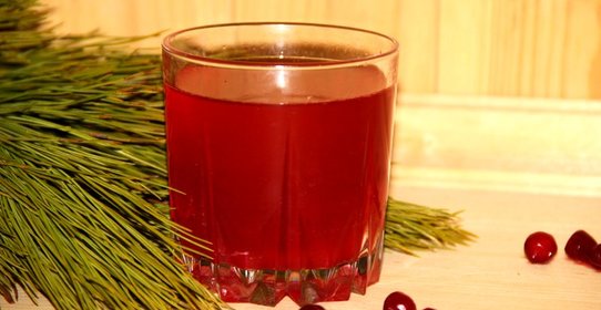 Клюквенный морс
