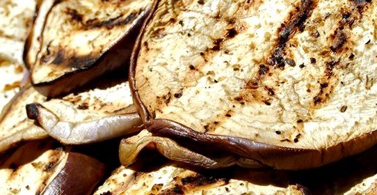 Маринованные баклажаны с каперсами и мятой