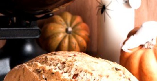 Кукурузный хлеб с тыквой и чили