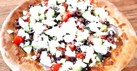 Пицца по-гречески
