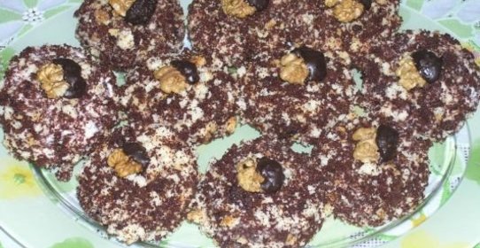 Пирожные ежики