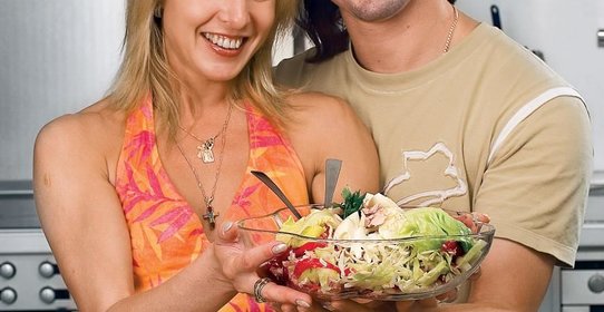 Любимый салат Ирины Лобачевой и Ильи Авербуха