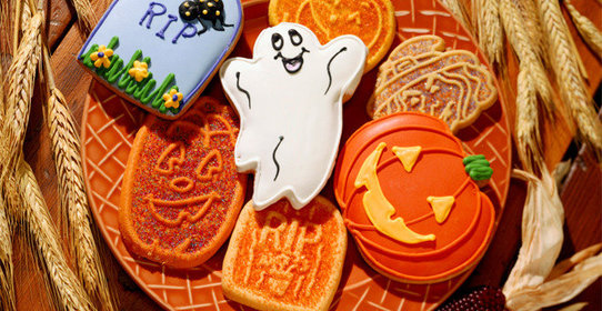 Песочные привидения и тыквы в глазури