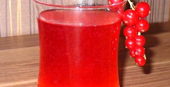 Компот из красной смородины