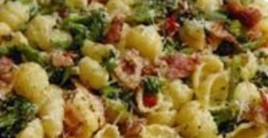 Макароны с брокколи