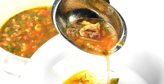 Зеленый борщ