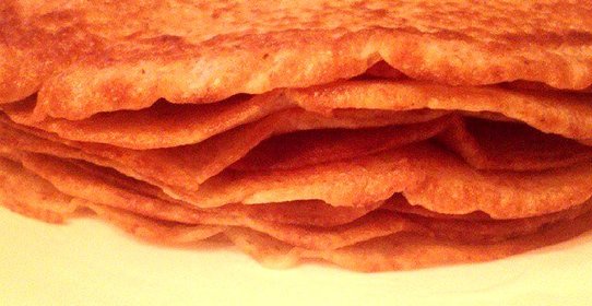 Блинчики из цельзерновой муки