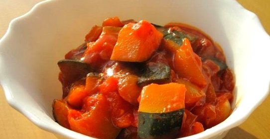 Рагу из кабачков на зиму