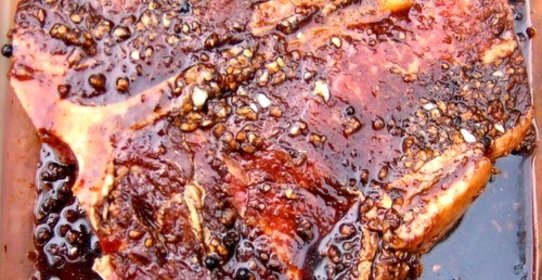 Чесночно-винный маринад для говядины и курицы