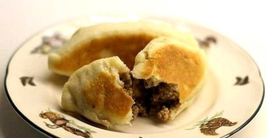 Пирожки с фаршем на сковороде