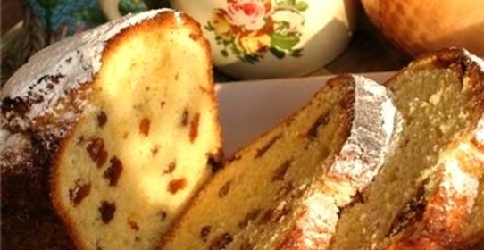 Кекс в хлебопечке с изюмом