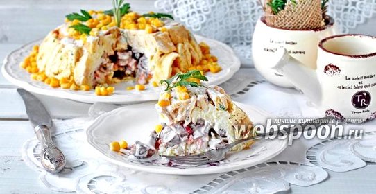 Салат Кружевница