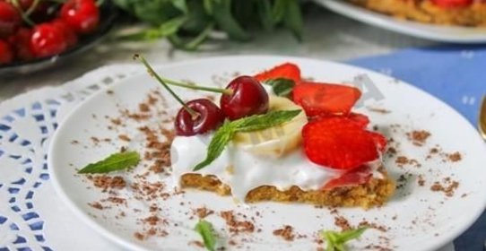 Сладкая пицца за 15 минут