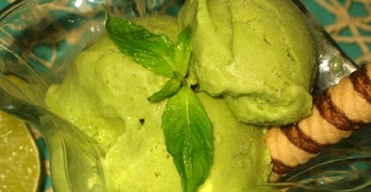 Мороженое мохито