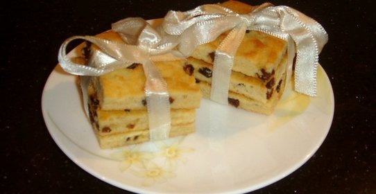 Печенье с изюмом и грецкими орехами