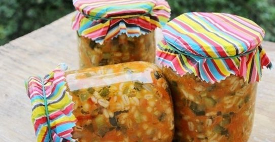 Заправка для рассольника с перловкой на зиму