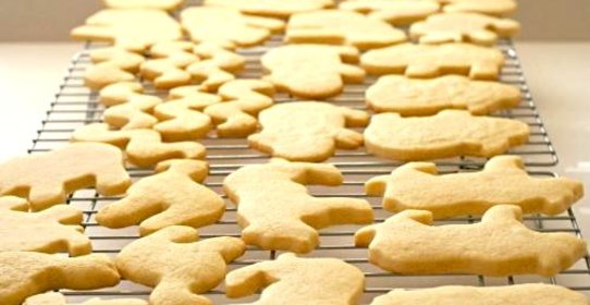 Сахарное печенье с лимонной цедрой