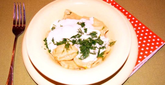 Равиоли с фетой и сыром