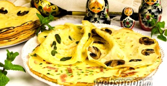 Блины с припёком