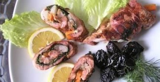 Рулет из свиной вырезки