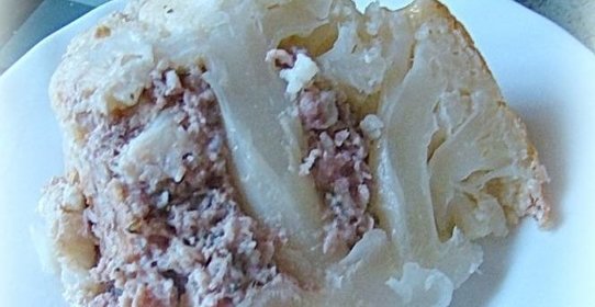 Фаршированная цветная капуста
