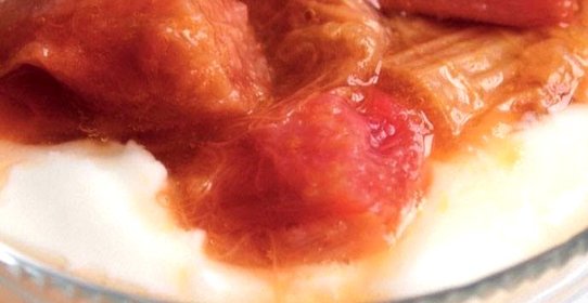 Компот из ревеня с апельсином