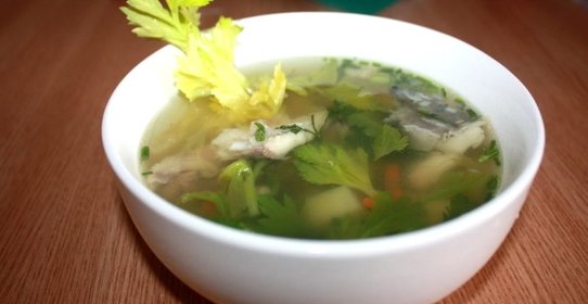 Уха из карпа