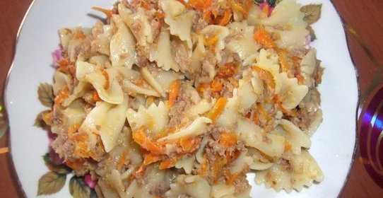 Макароны по-флотски с мясом
