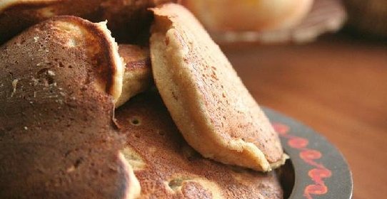 Гречнево-банановые оладьи