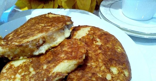 Гренки сырные на завтрак