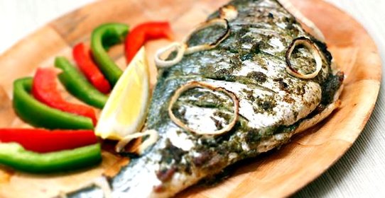 Запеченная дорада