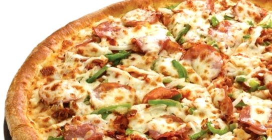 Пицца с курицей и беконом