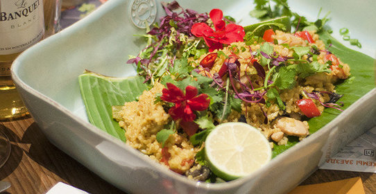 Курица с булгуром Карри