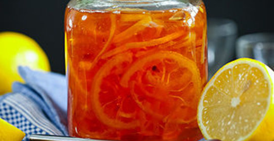 Лимонное варенье в мультиварке