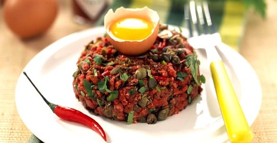 Бифштекс по-татарски