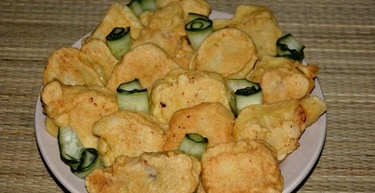 Минтай жареный в кляре