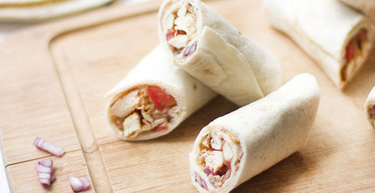 Курица в лаваше