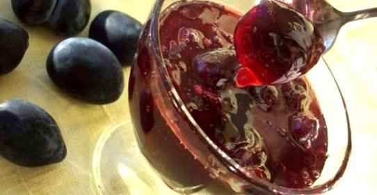 Сливовое варенье на скорую руку