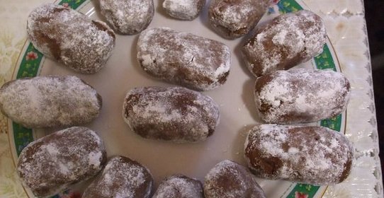 Классическое пирожное Картошка из печенья