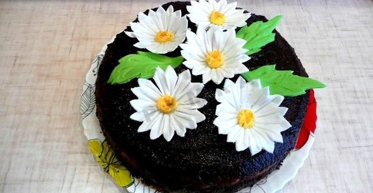 Торт Ромашка