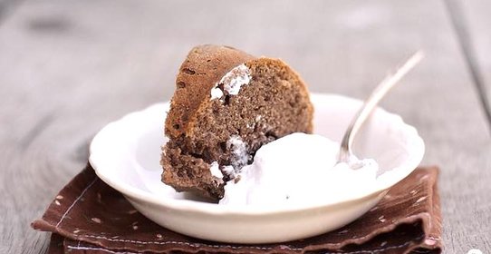 Кекс с красным вином