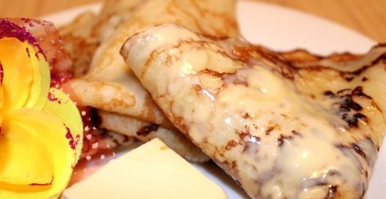 Блины на кефире без соды