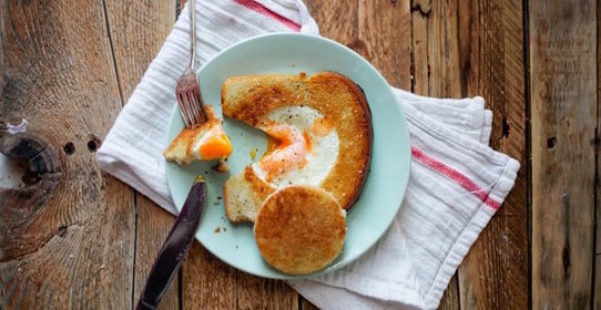 Тост с яйцом