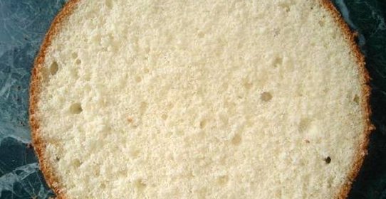 Воздушное бисквитное тесто