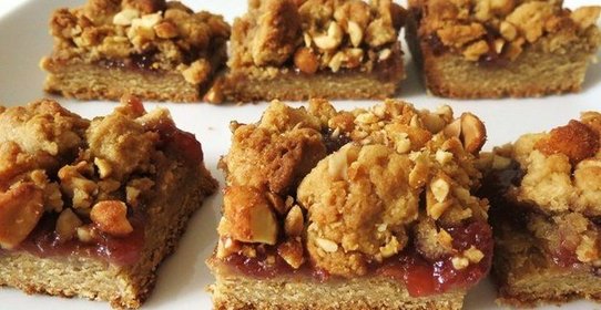 Арахисовое пирожное