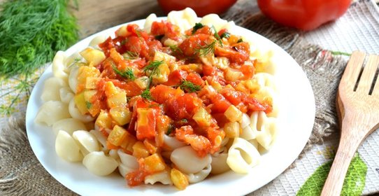 Вегетарианская паста