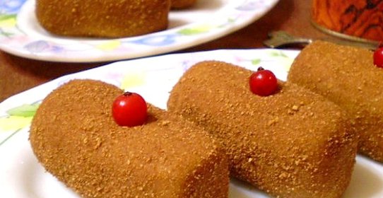 Пирожное Картошка из печенья