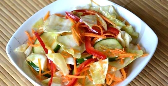 Овощной салат по-корейски