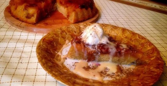 Яблочный пирог-перевёртыш